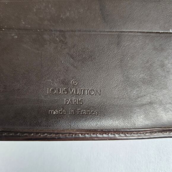 Louis Vuitton Brown Leather Epi Bifold Wallet - Picture 4 of 14